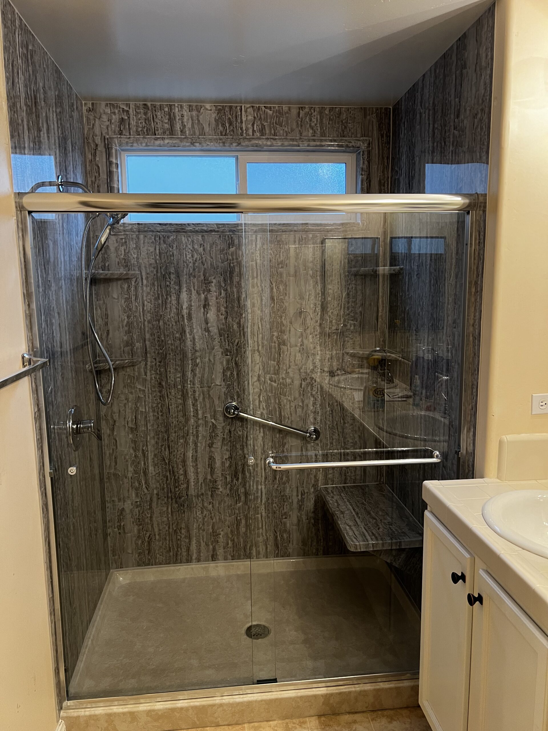 Tub to Shower Conversion