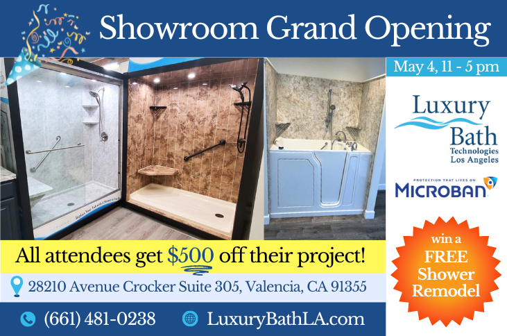 Luxury Bath Technologies Showroom Grand Opening Pop Up