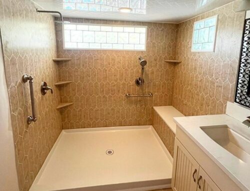 Tub to Walk-In Shower Conversion in Los Angeles, CA